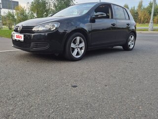 2009 Volkswagen Golf VI, чёрный, 650000 рублей, вид 2