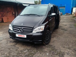 2011 Mercedes-Benz Viano Long L2 I (W639) Рестайлинг, чёрный, 2150000 рублей, вид 3