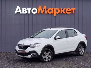 2019 Renault Logan Stepway II Рестайлинг, белый, 959000 рублей, вид 3