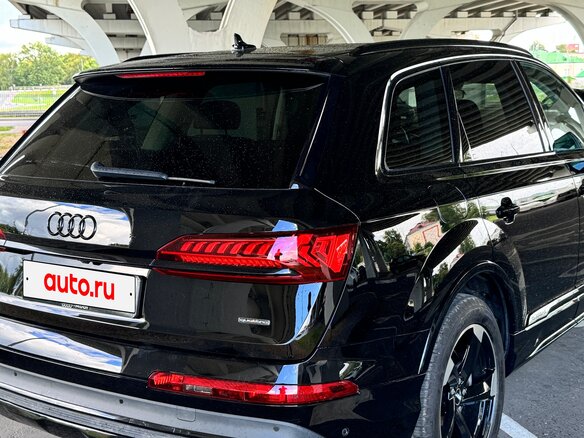 2020 Audi Q7 55 TFSI II (4M) Рестайлинг, чёрный, 3520000 рублей - вид 11