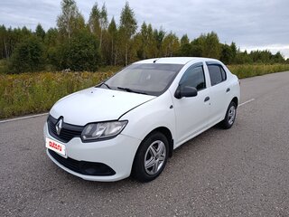 2016 Renault Logan II, белый, 490000 рублей, вид 1