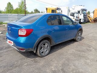 2021 Renault Logan Stepway II Рестайлинг, синий, 1145000 рублей, вид 3