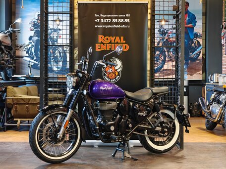 2026 Royal Enfield Goan Classic 350, фиолетовый, 529000 рублей, вид 2