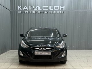 2015 Hyundai Elantra V (MD) Рестайлинг, чёрный, 1279000 рублей, вид 3