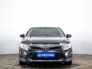 2015 Toyota Camry VII (XV50) Рестайлинг, чёрный, 1999000 рублей, вид 2