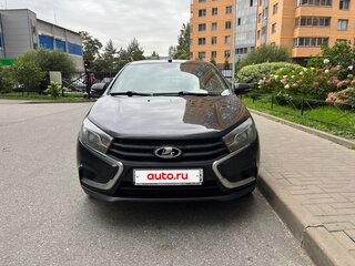 2016 Lada (ВАЗ) Vesta I, чёрный, 655000 рублей, вид 1