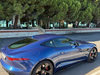2020 Jaguar F-Type I Рестайлинг 2, синий, 6700000 рублей, вид 4