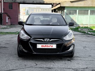 2011 Hyundai Solaris I, чёрный, 440000 рублей, вид 1