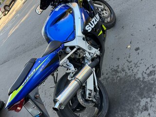 2001 Suzuki GSX-R 600, синий, 400000 рублей, вид 3