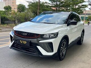2022 Geely Binyue I Рестайлинг, белый, 1090777 рублей, вид 1