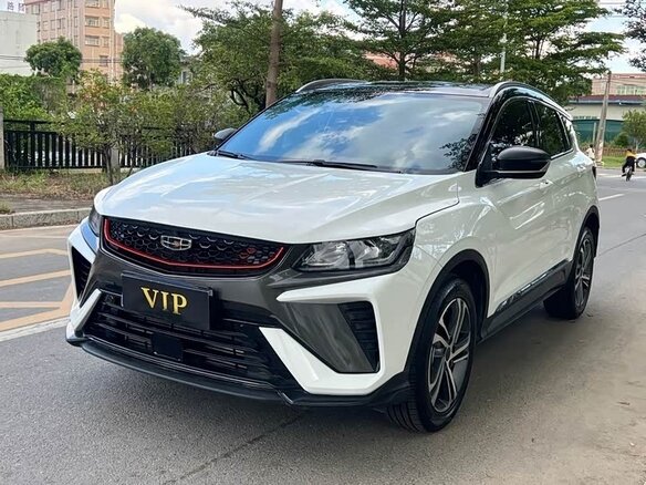 2022 Geely Binyue I Рестайлинг, белый