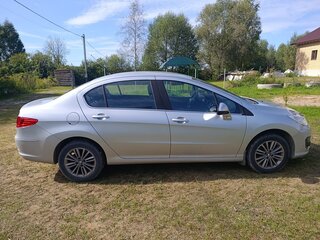 2017 Peugeot 408 I Рестайлинг, серебристый, 1050000 рублей, вид 3