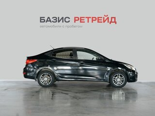 2014 Hyundai Solaris I Рестайлинг, чёрный, 1069000 рублей, вид 4
