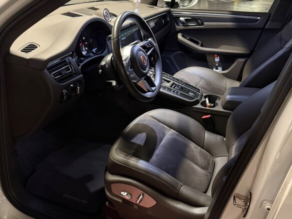 2019 Porsche Macan I Рестайлинг, белый, 4200000 рублей - вид 6