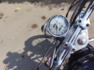 1995 Honda Steed 400, чёрный, 310000 рублей, вид 5