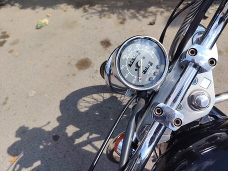 1995 Honda Steed 400, чёрный, 310000 рублей, вид 5
