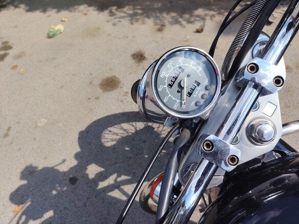 1995 Honda Steed 400, чёрный, 310000 рублей - вид 4