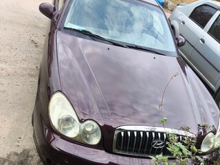 2003 Hyundai Sonata IV (EF) Рестайлинг, пурпурный, 370000 рублей, вид 2