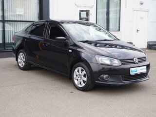 2012 Volkswagen Polo V, чёрный, 765000 рублей, вид 3