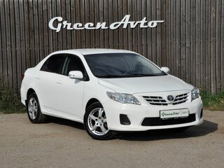 2012 Toyota Corolla X (E140, E150) Рестайлинг, белый, 990000 рублей, вид 3