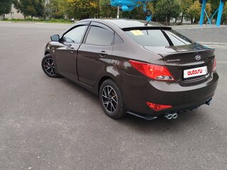 2016 Hyundai Solaris I Рестайлинг, коричневый, 1080000 рублей, вид 5