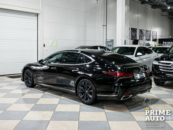 2021 Lexus LS 500 V Рестайлинг, чёрный, 9159000 рублей - вид 6