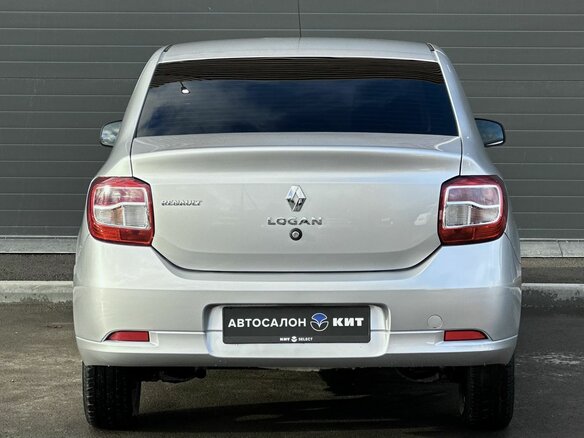 2017 Renault Logan II, серебристый, 599000 рублей - вид 4