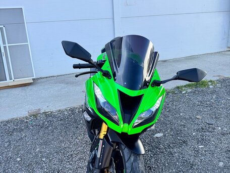 2014 Kawasaki ZX-6R Ninja, зелёный, 875000 рублей, вид 5