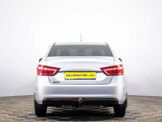 2018 Lada (ВАЗ) Vesta I, серебристый, 919000 рублей, вид 5