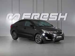 2012 Kia Rio 4-speed III, чёрный, 925000 рублей, вид 1