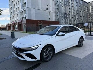 2023 Hyundai Elantra VII (CN7) Рестайлинг, белый, 1720000 рублей, вид 1