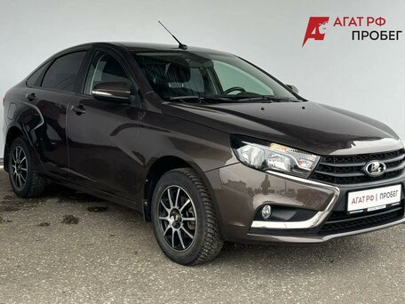 2021 Lada (ВАЗ) Vesta I, коричневый, 1075000 рублей, вид 3