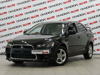 2012 Mitsubishi Lancer X Рестайлинг, чёрный, 720250 рублей, вид 1