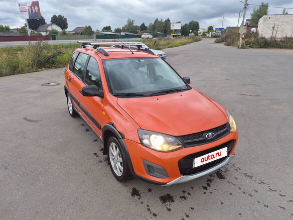 2016 Lada (ВАЗ) Kalina Cross II, оранжевый, 320000 рублей - вид 12