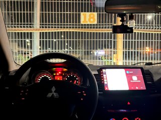 2007 Mitsubishi Lancer X, серебристый, 445000 рублей, вид 3