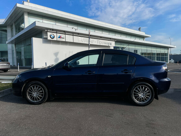 2008 Mazda 3 I (BK) Рестайлинг, синий, 847000 рублей - вид 7