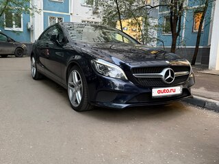 2015 Mercedes-Benz CLS 350 BlueTEC II (C218) Рестайлинг, синий, 2770000 рублей, вид 2