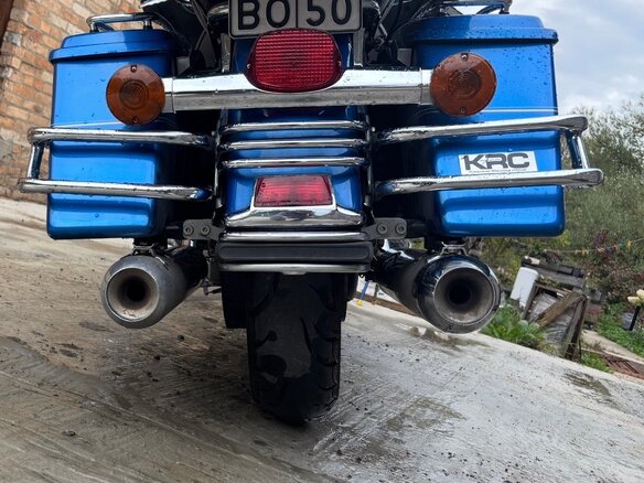 1997 Harley-Davidson Electra Glide, синий - вид 20