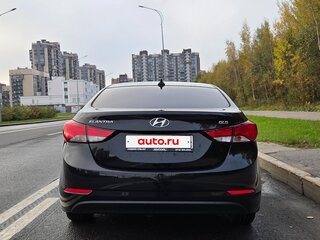 2015 Hyundai Elantra V (MD) Рестайлинг, чёрный, 1200000 рублей, вид 2