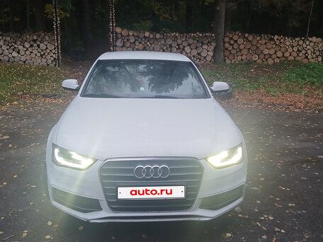 2012 Audi A4 IV (B8) Рестайлинг, белый, 950000 рублей, вид 3