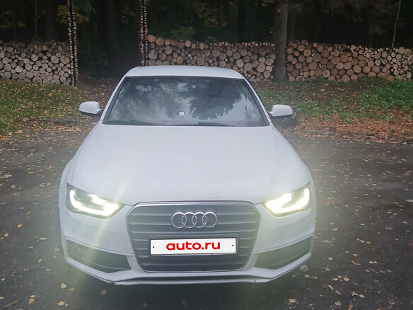 2012 Audi A4 IV (B8) Рестайлинг, белый, 950000 рублей - вид 2