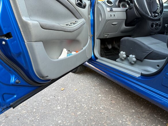 2011 Chevrolet Lacetti I, синий, 470000 рублей - вид 7