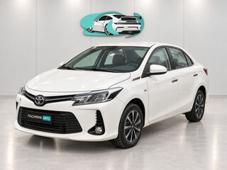 2022 Toyota Vios III Рестайлинг, белый, 1220500 рублей, вид 1