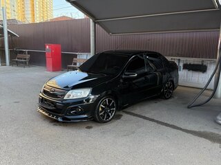 2015 Lada (ВАЗ) Granta Sport I, чёрный, 699000 рублей, вид 2