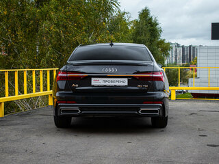 2019 Audi A6 40 TDI V (C8), синий, 3299999 рублей, вид 5