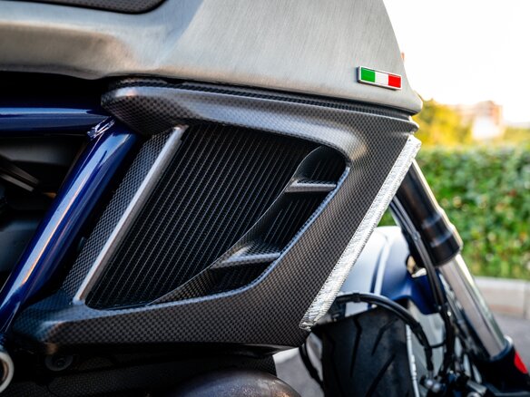 2013 Ducati Diavel, синий, 999000 рублей - вид 20