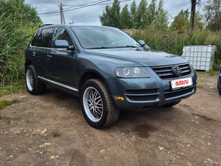 2004 Volkswagen Touareg I, серый, 850000 рублей, вид 2