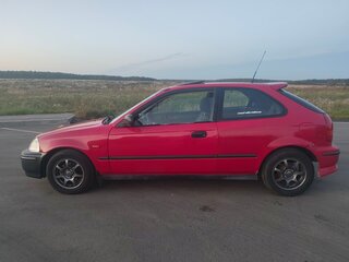 1996 Honda Civic VI, красный, 350000 рублей, вид 4