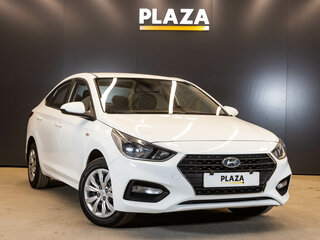 2019 Hyundai Solaris II, белый, 1349000 рублей, вид 2
