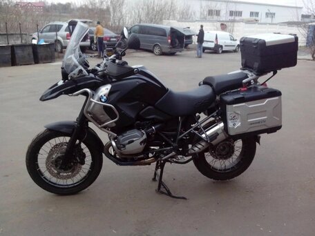 2012 BMW R 1200 GS, чёрный, 1100000 рублей, вид 1